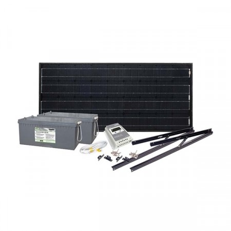 Sunwind Solcelleanlegg oppgraderingspakke 100 watt AGM