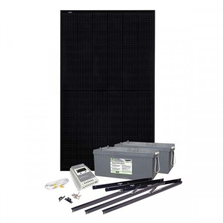 Solcelleanlegg oppgraderingspakke 100 watt AGM