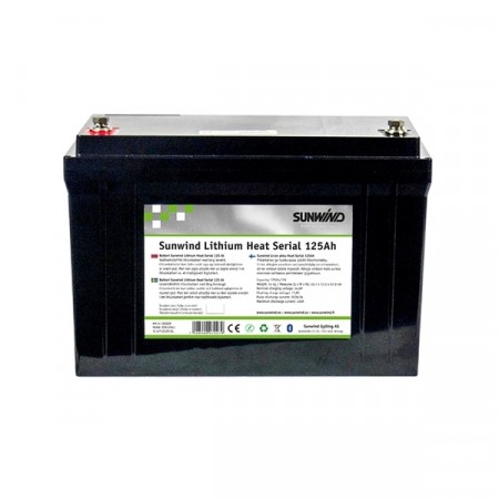 Batteri Sunwind Lithium Heat 125At
