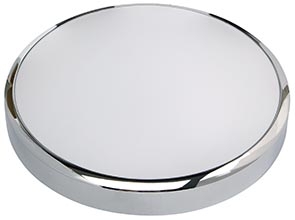 Taklampe Design Round Chrome