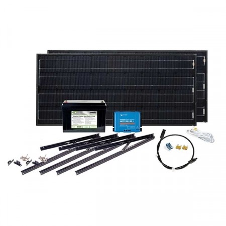 Sunwind Solcelleanlegg oppgraderingspakke 200 watt litium heat