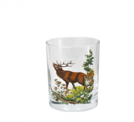 Whiskyglass hjort